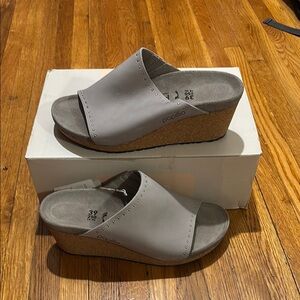 Birkenstock Papillio Namica Stine Coin Rivets Narrow Leather US 8